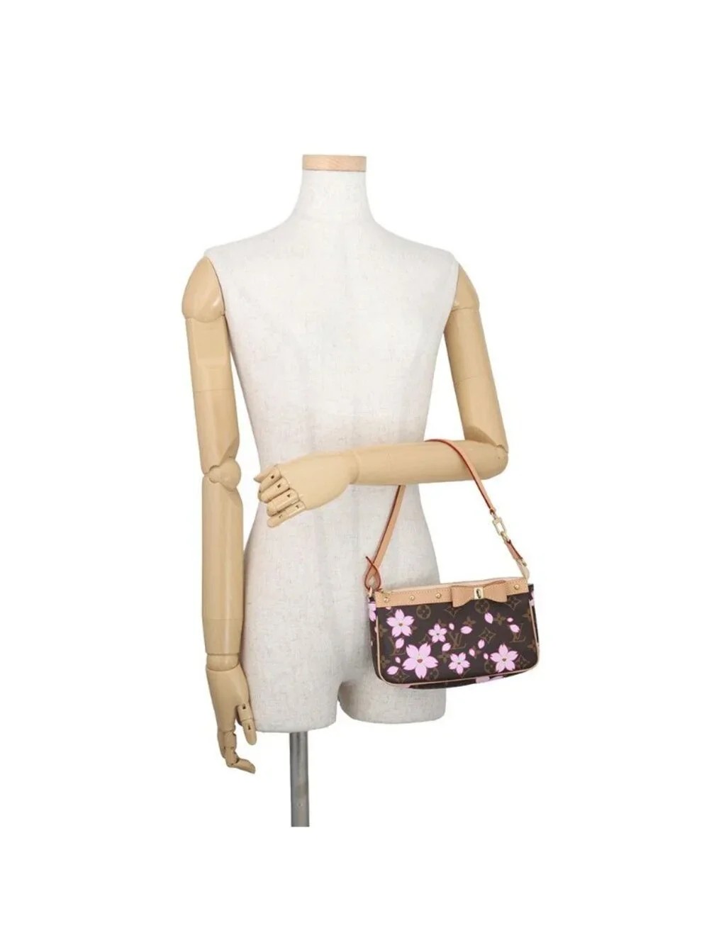 Louis Vuitton Handbag Monogram Cherry Blossom LV TM Pochette Accessoire Pouch